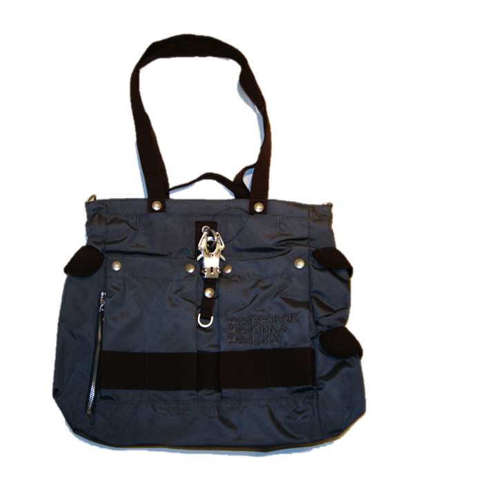 GEORGE GINA & LUCY HANDTASCHE TWO TO FOUR  FARBE BROWN -BLUEGREY 650
