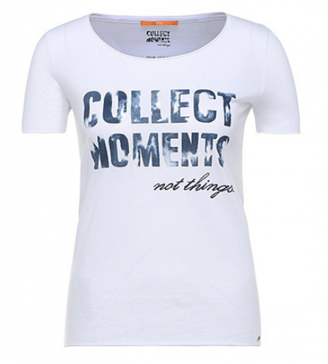 BOSS ORANGE WOMEN TEE TASENSATION FARBE WEISS 100