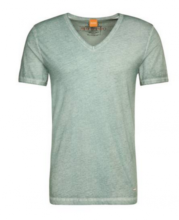 BOSS ORANGE T-SHIRT TOULOUSE FARBE TÜRKIS 447 S