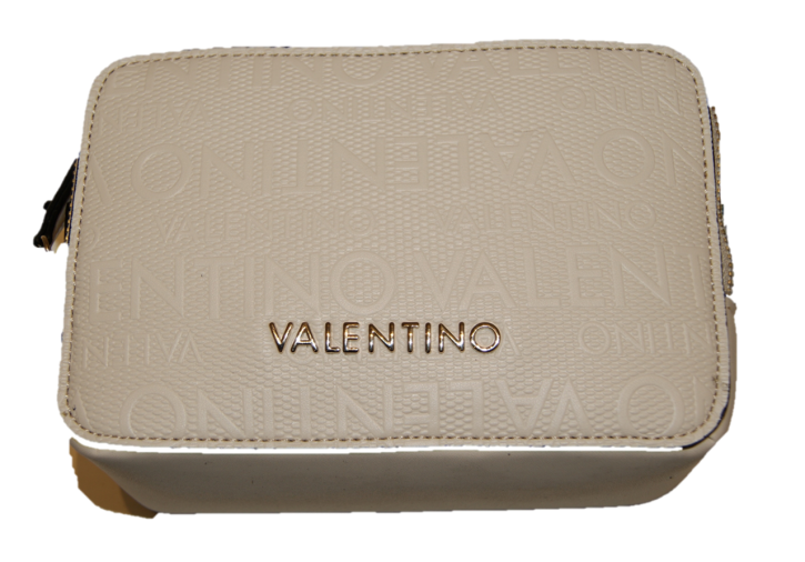 VALENTINO By Mario Valentino Schultertasche DORY, Tragegurt mit Muster ecru