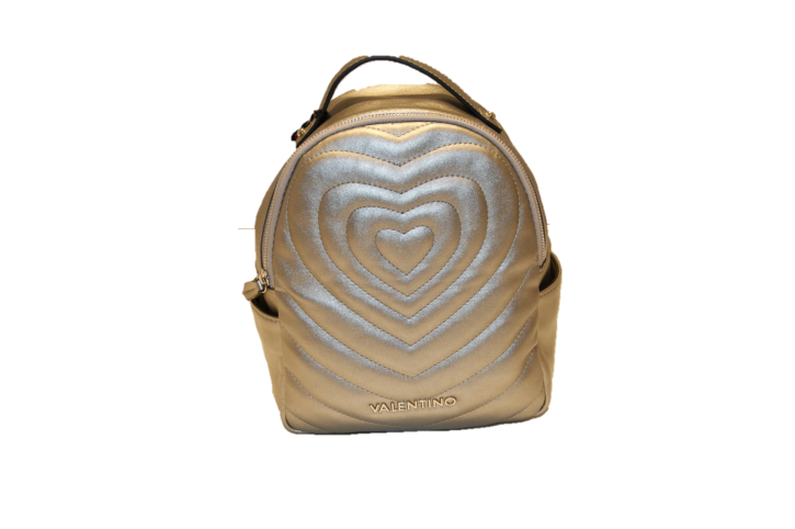 VALENTINO By Mario Valentino Rucksack FIONA mit Steppung und Logo Farbe silber