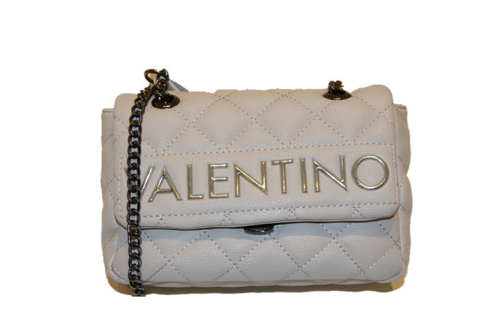Mario Valentino Valentino by Damen Licia Tornistertasche, beige , 7x13.5x18.5 cm