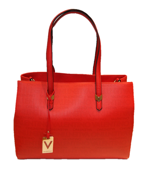 VALENTINO BY MARIO VALENTINO SCHULTERTASCHE LOGO LILY FARBE ROT