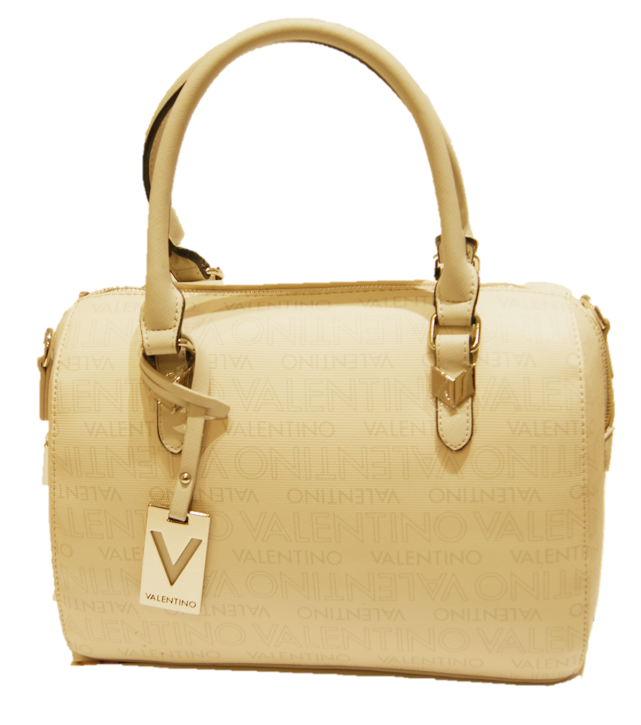 VALENTINO HANDTASCHE LILY LOGO FARBE WEISS