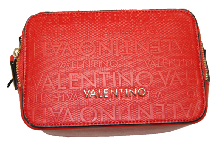 Valentino  BAGS Schultertasche WINTER DORY, Tragegurt mit Muster rot