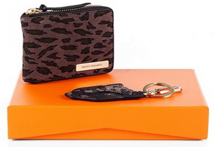 BOSS ORANGE GELDBÖRSE SET WENDA GELDBÖRSE MIT SCHLÜSSELANHÄNGER FARBE LEO 011