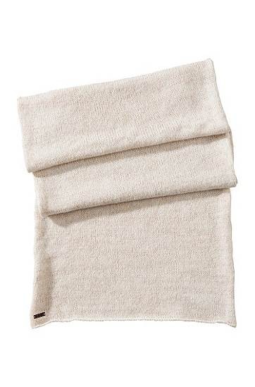 BOSS ORANGE SCHAL IVORINA FARBE NATUR 105