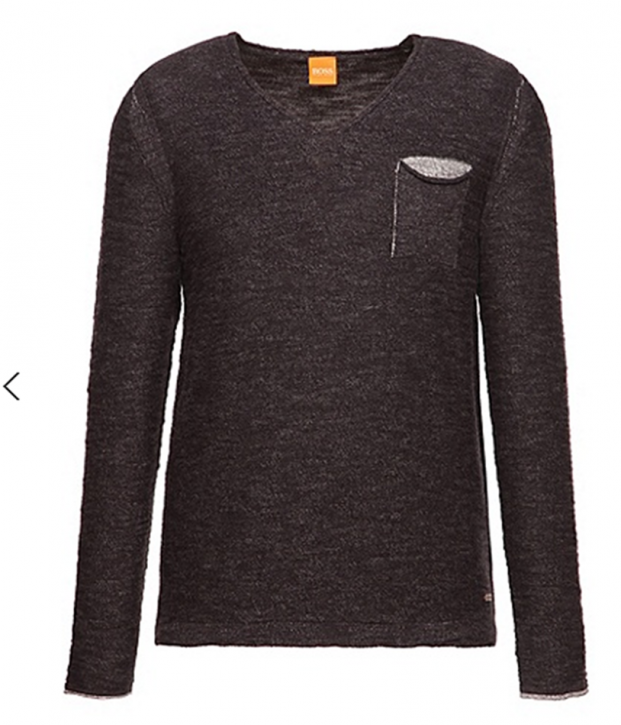 BOSS ORANGE PULLOVER ABRAMO FARBE SCHWARZ 001