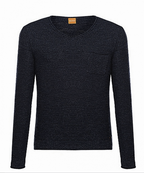 BOSS ORANGE PULLOVER ABREMIS FARBE SCHWARZ 001