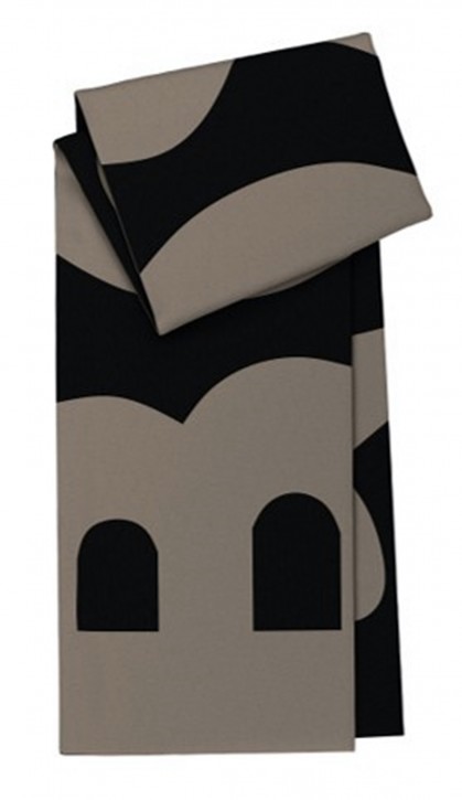 Hugo Boss  Herren Acro_Scarf Schal mit Logo schwarz 001