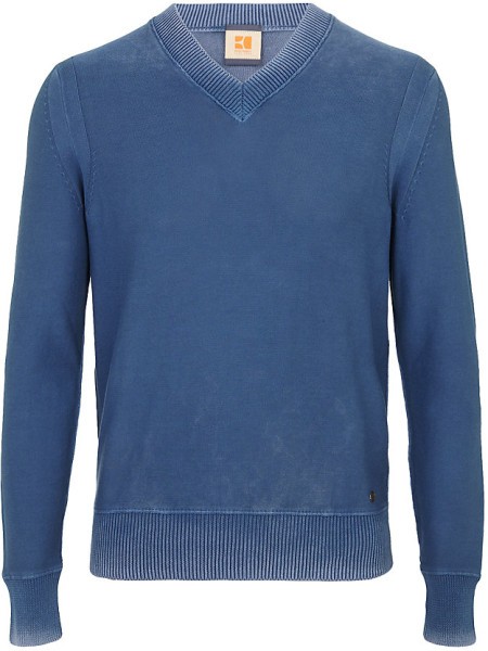 BOSS ORANGE PULLI KESKO FARBE 421 BLAU