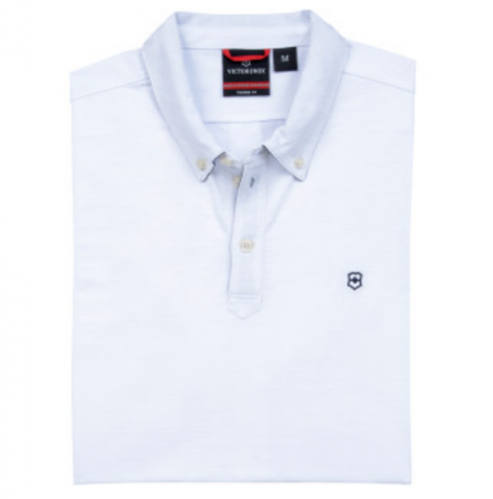 VICTORINOX POLO AERO CLASSIC  FARBE WEISS 100