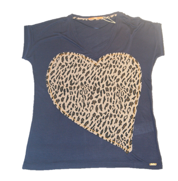 BOSS ORANGE TEE VANDIA FARBE  413 DUNKELBLAU