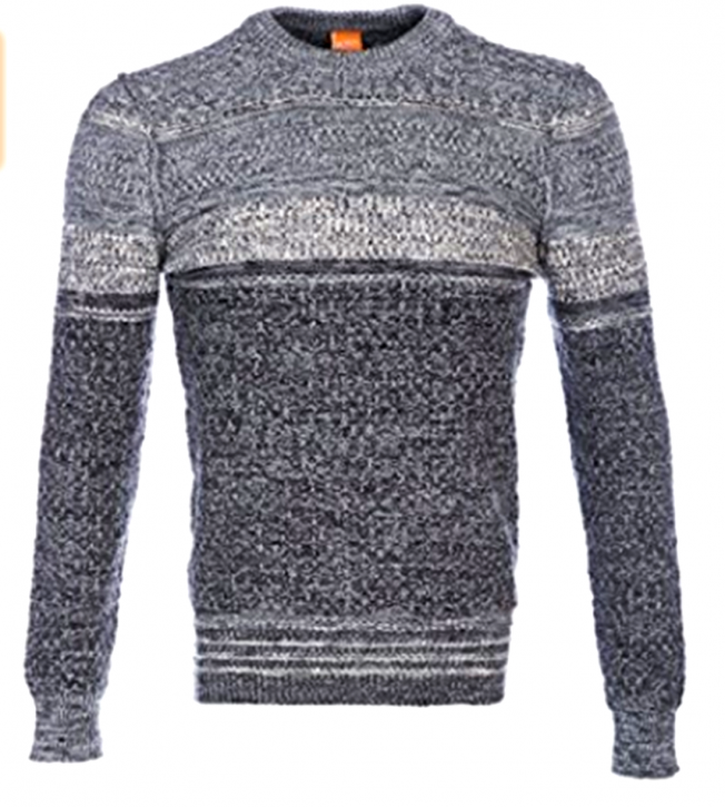 BOSS ORANGE PULLOVER AGRUADE FARBE SCHWARZ 001