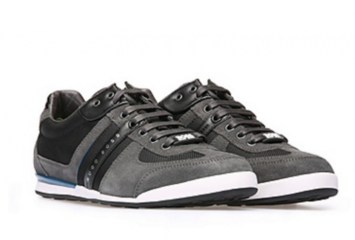 BOSS GREEN SCHUHE AKEEN FARBE ANTHRAZIT 015