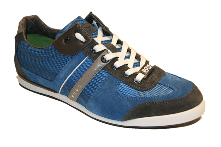 BOSS GREEN SCHUHE AKEEN FARBE MEDIUM BLUE 421