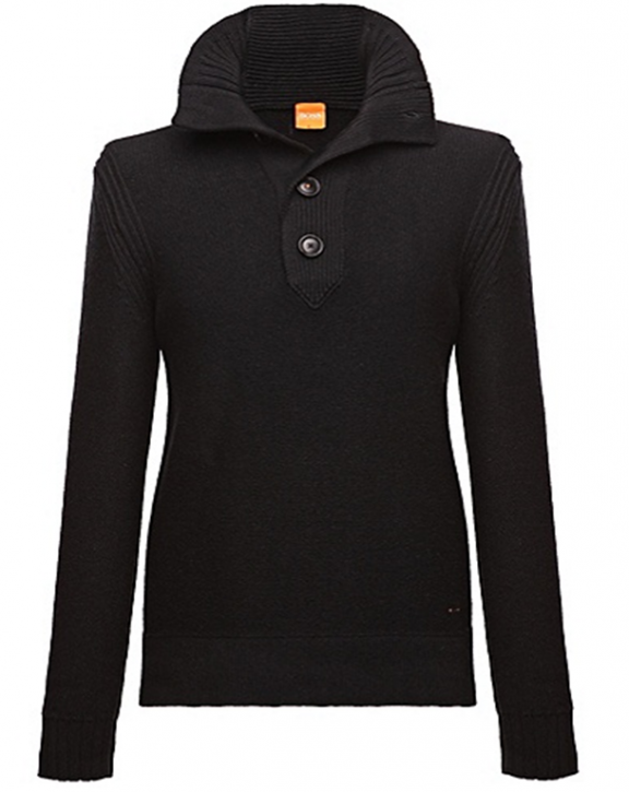 BOSS ORANGE PULLI AMAREN FARBE SCHWARZ 001