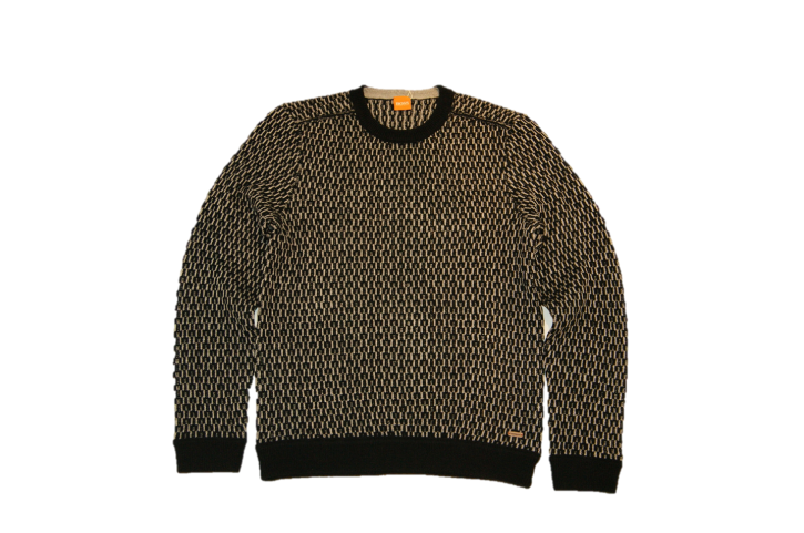 BOSS ORANGE PULLOVER ARREN FARBE SCHWARZ 001