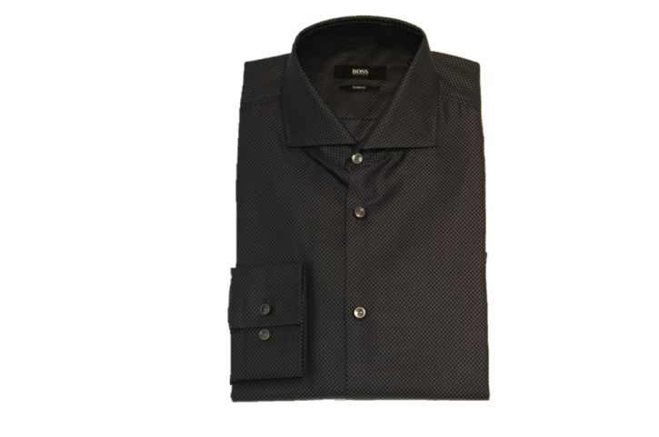BOSS BLACK HEMD JASON FARBE MUSTER GRAU 034