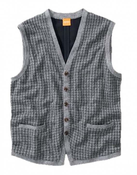 BOSS ORANGE WESTE AWEET FARBE GRAU 022