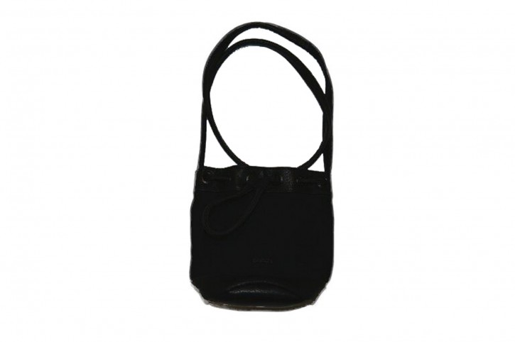 BENCH Damen Mini Bucket Bag Beuteltasche, Black Beauty,