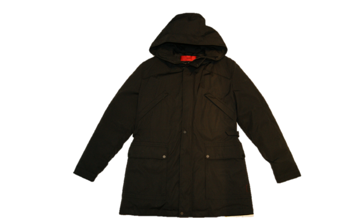 HUGO PARKA BIAGO1 FARBE SCHWARZ 001