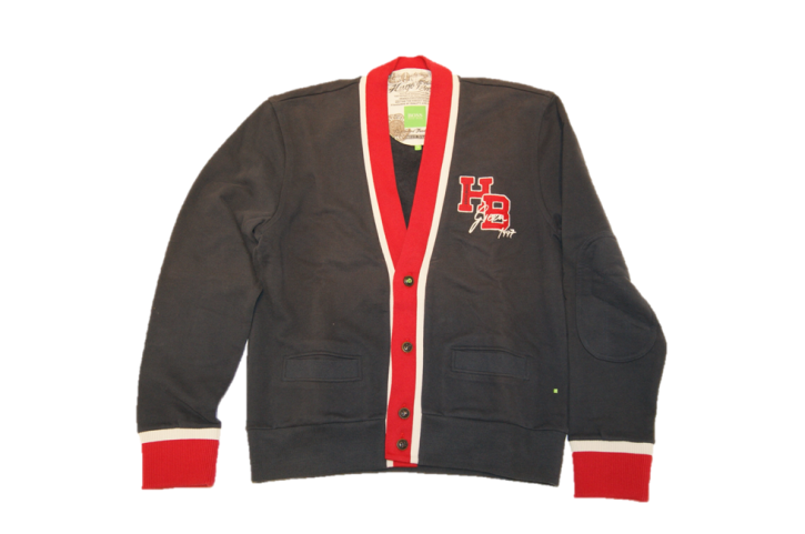 BOSS GREEN SWEATSHIRT JACKE SARDEN FARBE BLAU 410