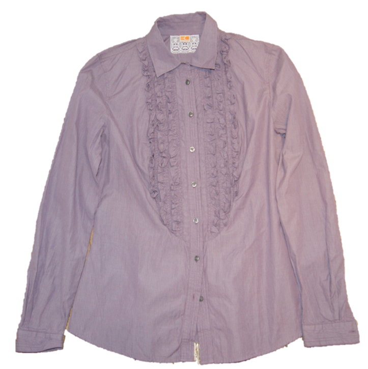 BOSS ORANGE BLUSE ERIANNAE FARBE LILA 503