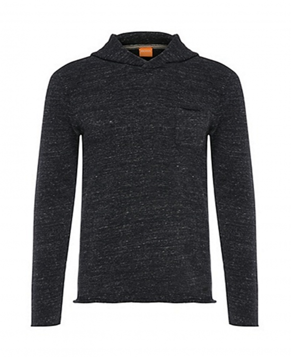 BOSS ORANGE PULLI MIT KAPUZE TRU FARBE DUNKELBLAU 404