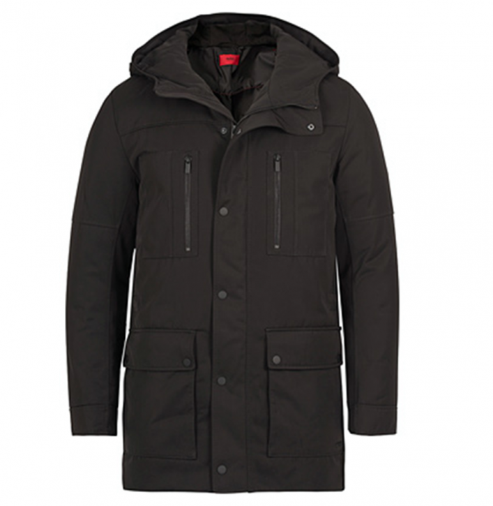 HUGO DAUNENJACKE BRISOT1 FARBE SCHWARZ 001