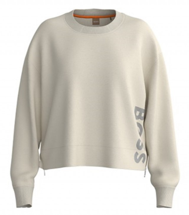 Boss BOSS Damen C_Etalex Sweatshirt mit Logo open white 118