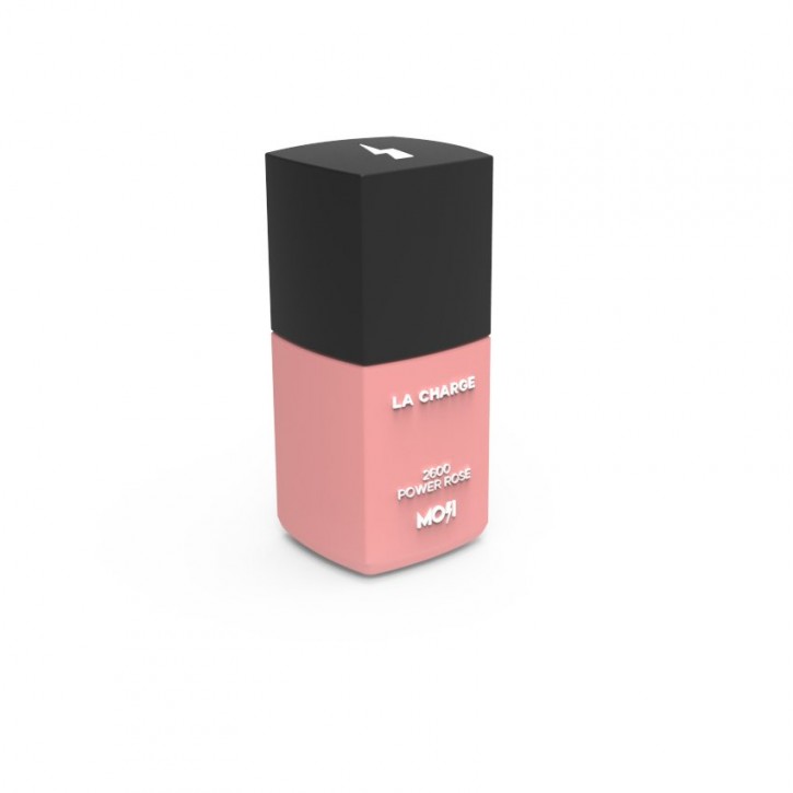 MOJI POWER Powerbank Nailpolish Nagellack rosa