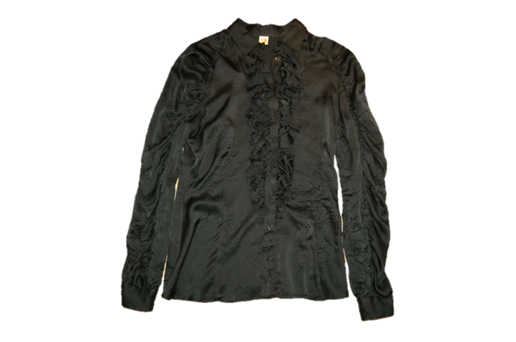 BOSS ORANGE BLUSE CAIA FARBE SCHWARZ 001