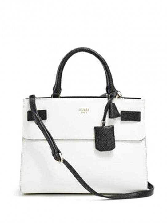 GUESS TASCHE CATE FARBE WHITE MULTI