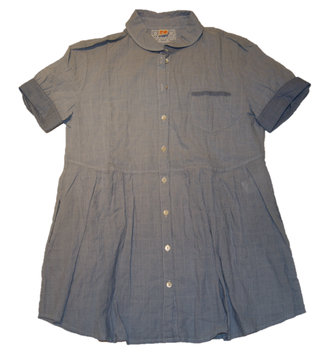 BOSS ORANGE HALBARM BLUSE CHANTINAE FARBE HELLBLAU 401