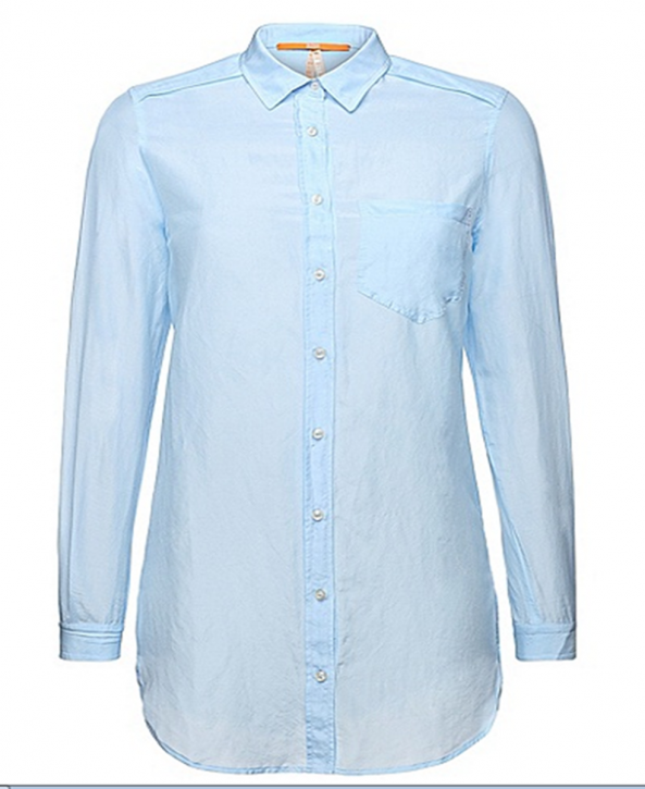 BOSS ORANGE BLUSE CHRISLER FARBE HELLBLAU 454