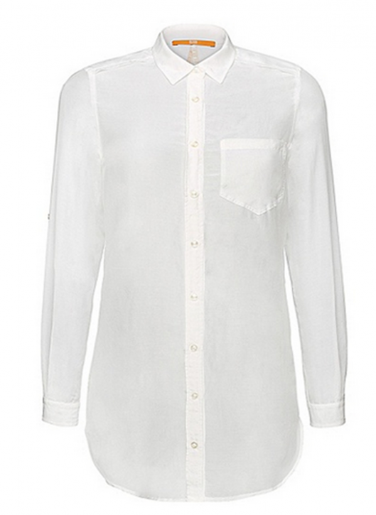 BOSS ORANGE BLUSE CHRISLER_1 FARBE WEISS 100