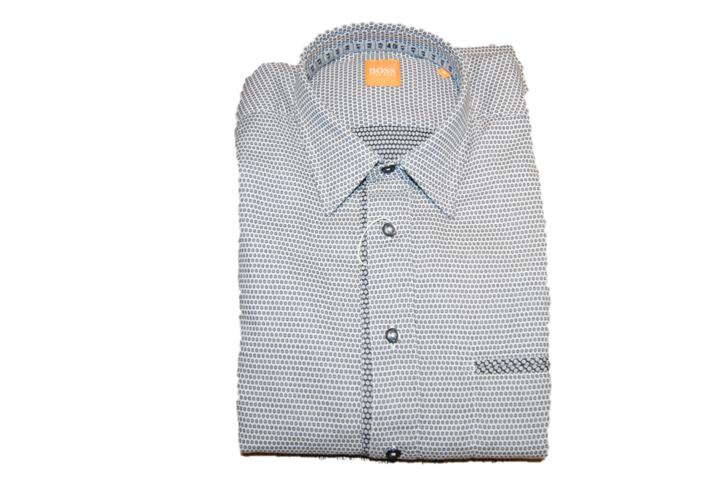 BOSS ORANGE HEMD CIELOEBUE FARBE SCHWARZ 001