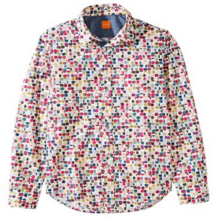 BOSS ORANGE HEMD CLIFFE FARBE PINK 664