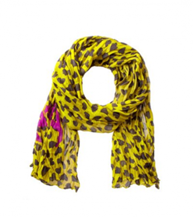 CODELLO SCHAL DREAM CIRCUS FARBE CURRYGELB 05