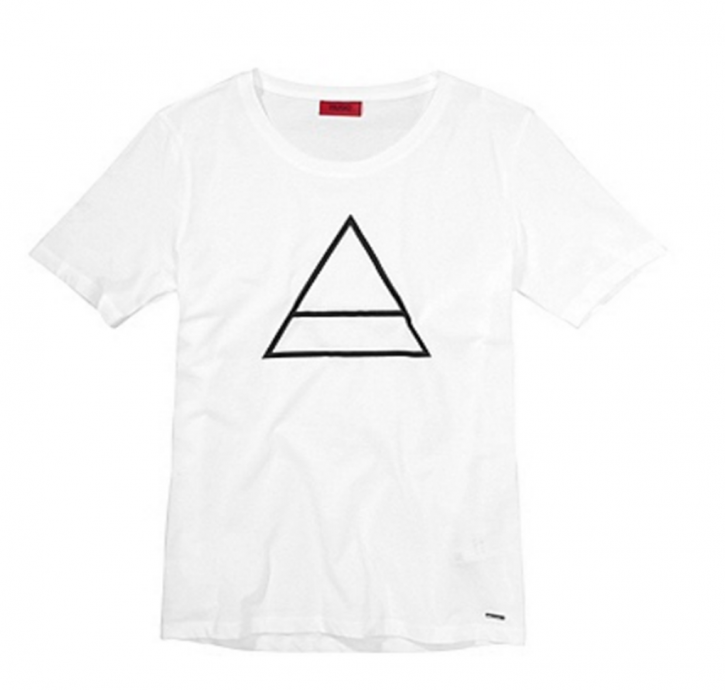 HUGO T-SHIRT DAERIUS FARBE WEISS 100