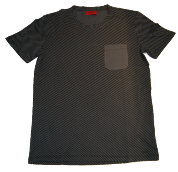 HUGO TEE SHIRT DARBON FARBE GRAU 022