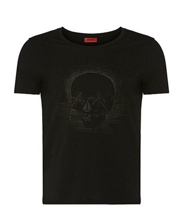 HUGO TEE SHIRT DAVANNA FARBE SCHWARZ 001