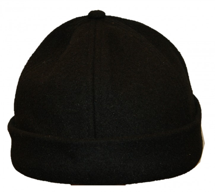 David Benedict Matrosen ,Docker-Mütze, Hip-Hop-Schädelkappe, Unisex-Mützen, Randlose Hüte Farbe schwarz 001 Kappenumfang 58cm