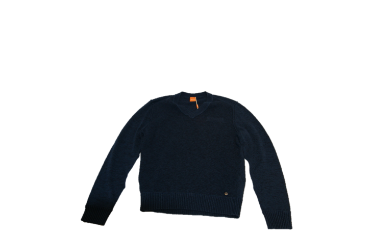 BOSS ORANGE PULLOVER KYNTHI FARBE  BLAU 402
