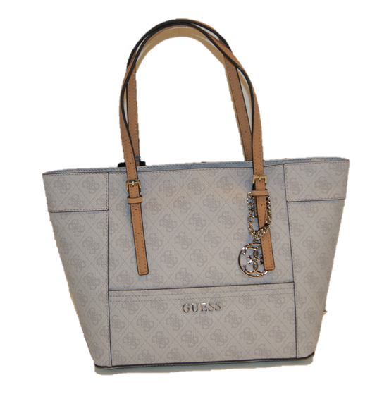 GUESS TASCHE DELANEY SMALL CLASSIC FARBE DOVE