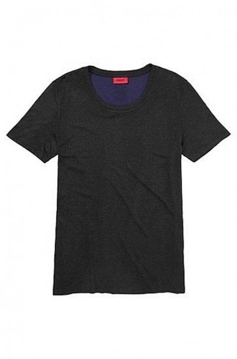 HUGO T-SHIRT DELINO FARBE SCHWARZ 001