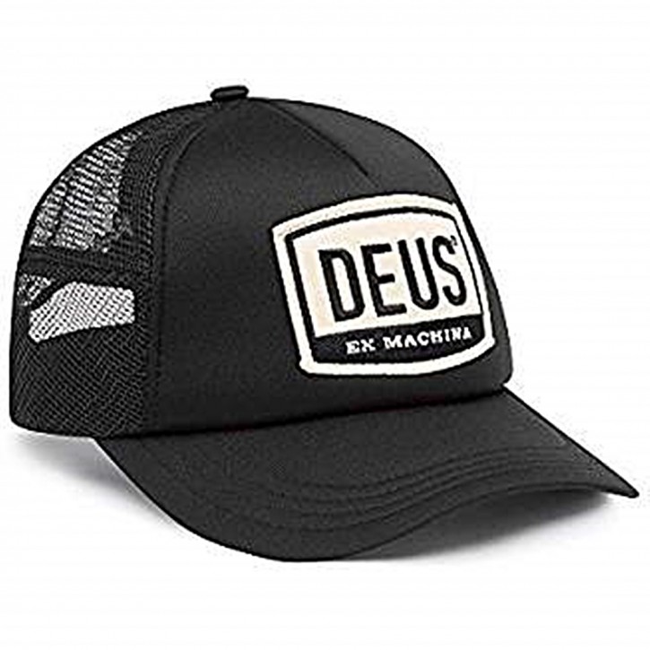 DEUS Cap Moretown Trucker Beluga  one size schwarz