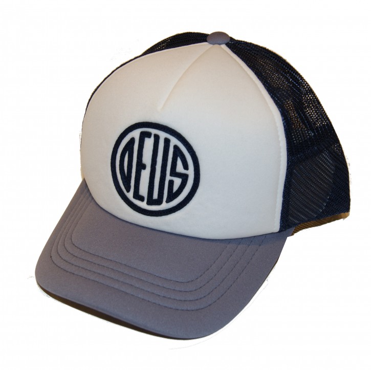 DEUS Cap Pill Trucker one size grey navy
