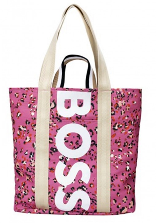 Boss Damen Deva L-CP TOTE BAG, mehrfarbig 996 pink
